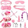 14 Pieces Bondage Restrain Kit -Pink