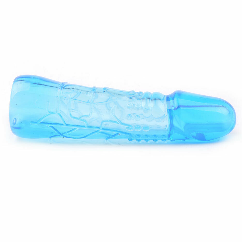 18 cm Penis Extender Enlarger Sleeve Condom Delay Ejaculation for Men