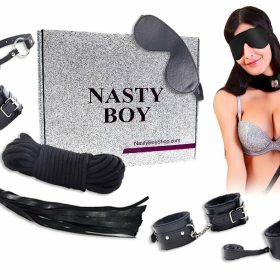 BDSM Sex Toys 7 Pieces Kit-Black