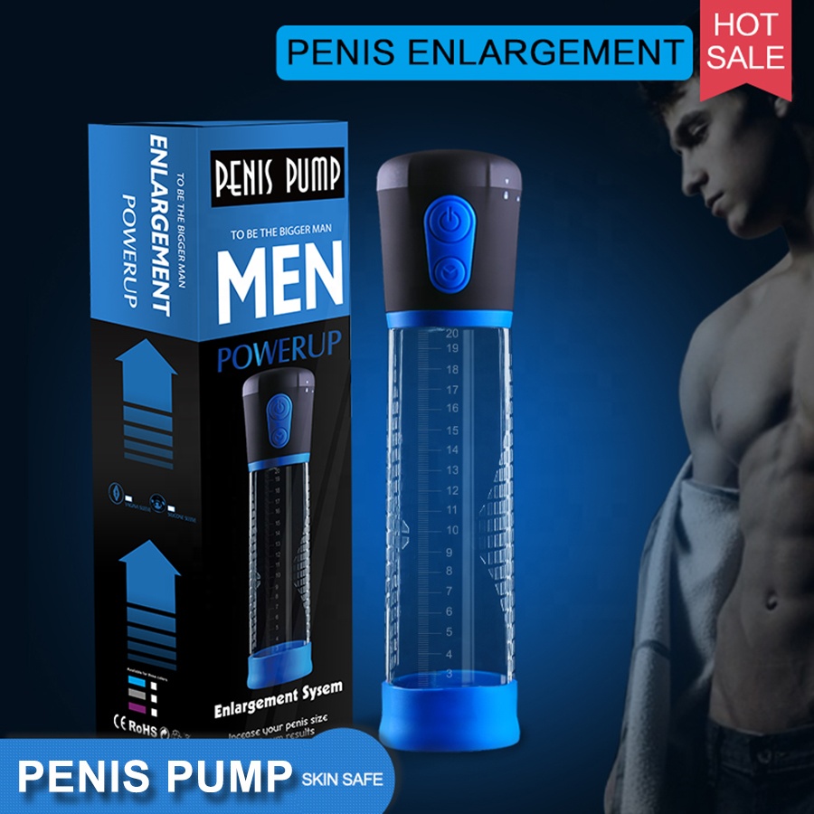 Cock Enlarge Pump In Battery Operated For Men