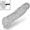 Crystal Clear Penis Sleeve Extender Reusable Condoms