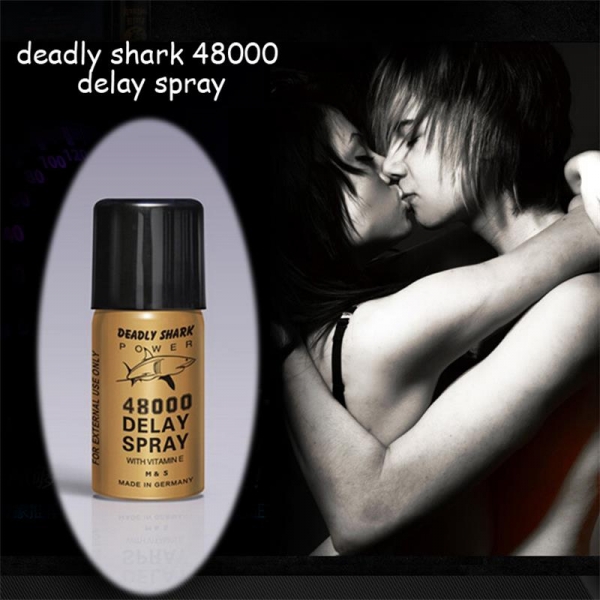 Deadly Shark Power 48000 Delay Spray with Vitamin E for Men