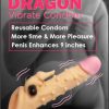 Dragon Big Vibrating Realistic Penis Sleeve Condom