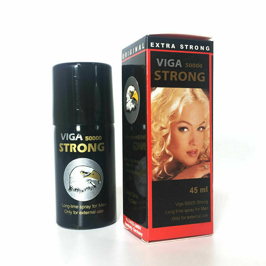 Extra Strong Viga 50000 Strong Sex Delay Spray Effective Plant Extract No Side Effects