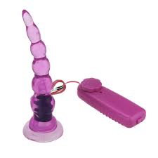 Jelly Anal Butt Plug Remote Controlled Vibrator For Girls