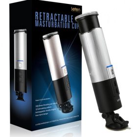 LETEN Retractable Male Masturbator Male Automatic Sex Machine For Men