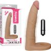 Realistic dildo for double penetration Cock Ring & Beaded Dildo