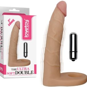 Realistic dildo for double penetration Cock Ring & Beaded Dildo