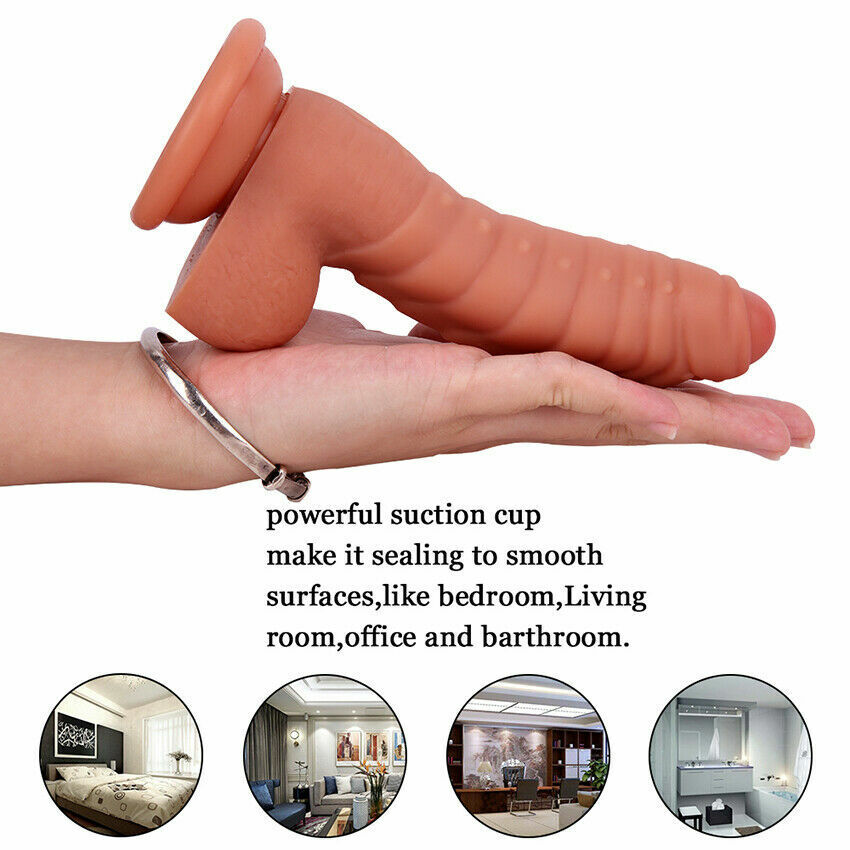 7.08 Inch Realistic Ribbed Dragon Dildo