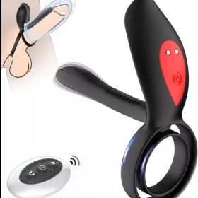 sex love Wireless Remote Control Penis Vibrating Ring For Couple